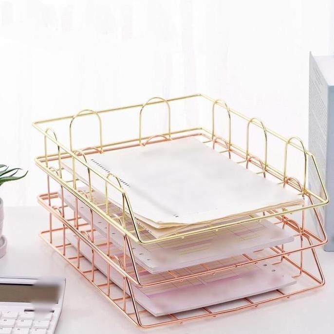 

Rak Kertas Minimalis / Rak Dokumen / Document Tray Stackable GM