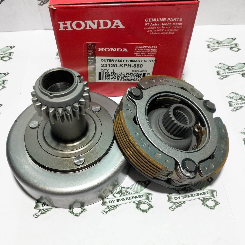 Lonceng mangkok ganda set kampas ganda Kharisma Supra X 125 KPH