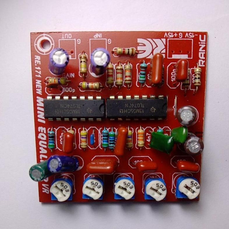 PANTOMIM Kit Mini Equalizer 5 channel mono trimpot DiM