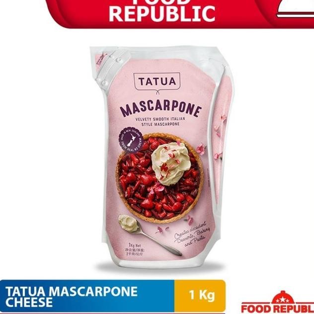 

Tatua Mascaone Cheese 1 Kg Krim Keju Halal Bahan Tiramisu Cheese Cake