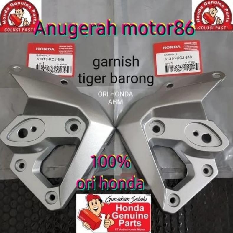 61313-KCJ-640 61314-KCJ-640 garnish kupingan lampu tiger revo harga satuan