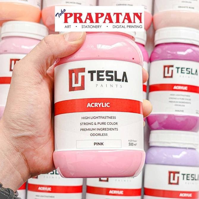 

TERBARU Tesla Acrylic Paint / Cat Akrilik Tesla 500 ml NEW COLOR