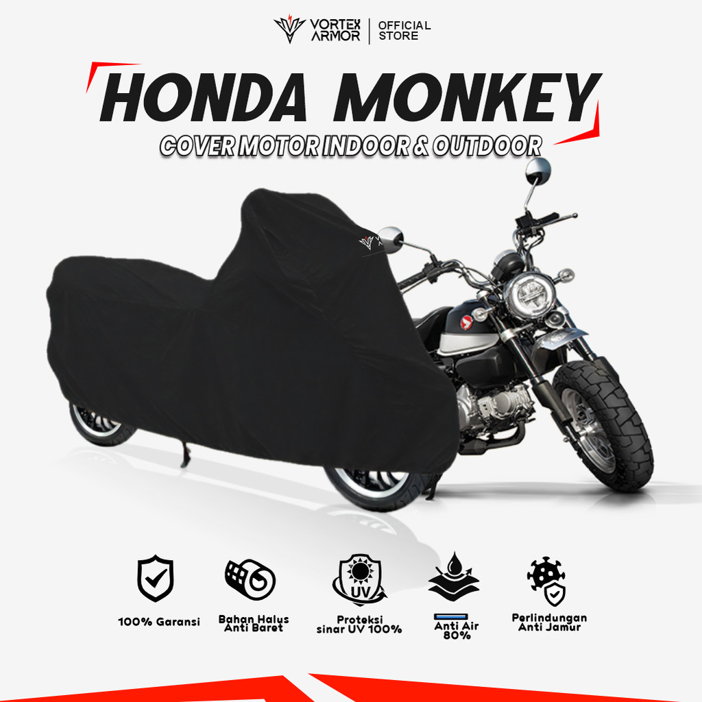 Cover Motor Honda Monkey / Sarung Motor Honda Monkey / Selimut Motor Monkey