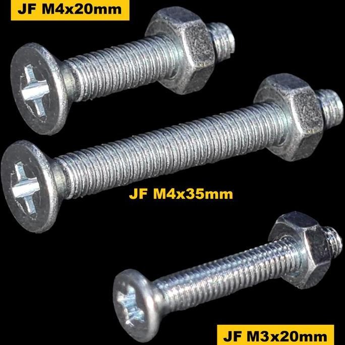 MUR BAUT JF FLAT M3 M4 PCB SPACER BOX KOTAK CASING FAN HEATSINK COOLER