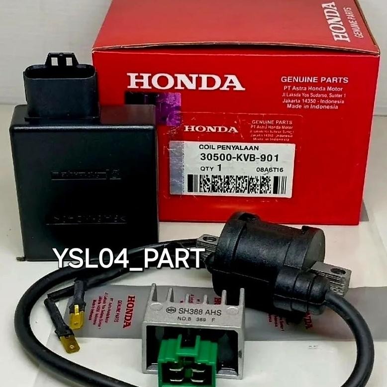 CDI PLUS KIPROK KOIL PENGAPIAN KVB VARIO 110 KARBU VARIO 110 LAMA VARIO TECHNO ORI