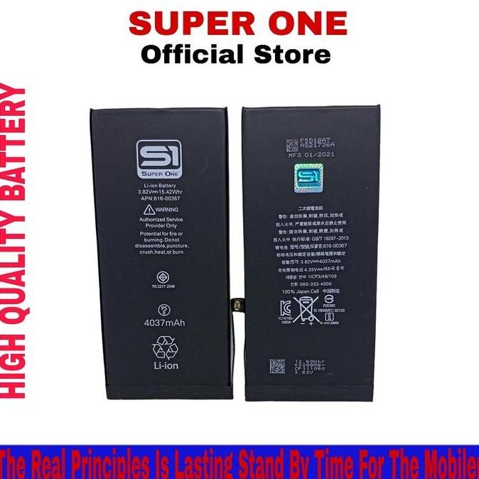 Diskon Baterai Superone 61600367 Compatible Iphone 8 Plus - Batre Original