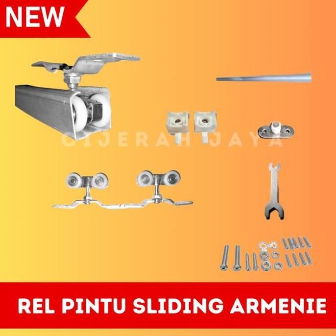 Rel Pintu Geser Sliding J3 / Rel Pintu Gantung J3 / Sliding Door J3
