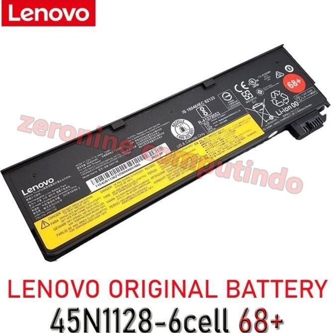 Diskon Battery Lenovo Thinkpad X240 X250 X260 X270 68+ Original - Baterai Laptop
