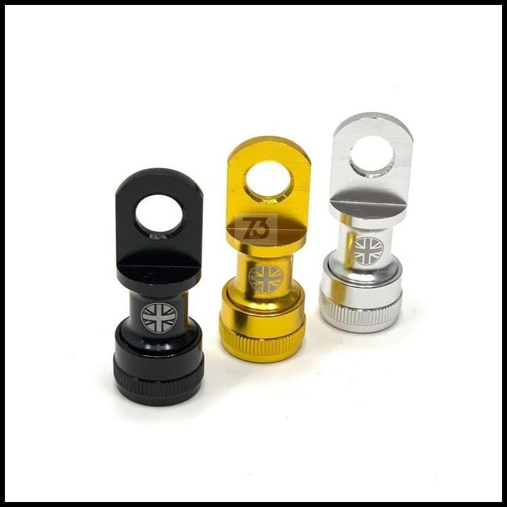 Pedal holder QR union Jack for MKS