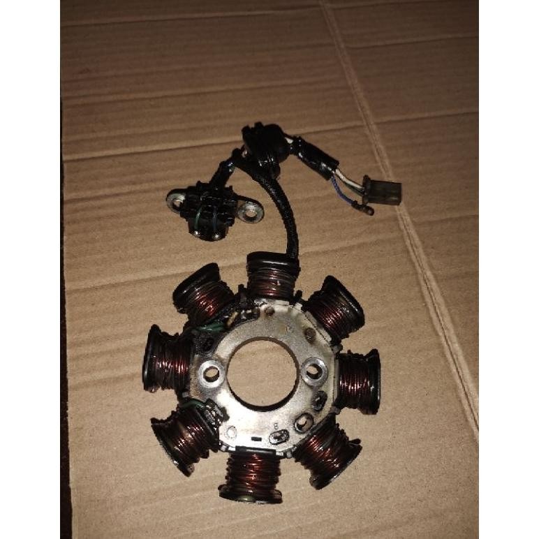 Spul spol assy supra x 125 yang maghnet denso original