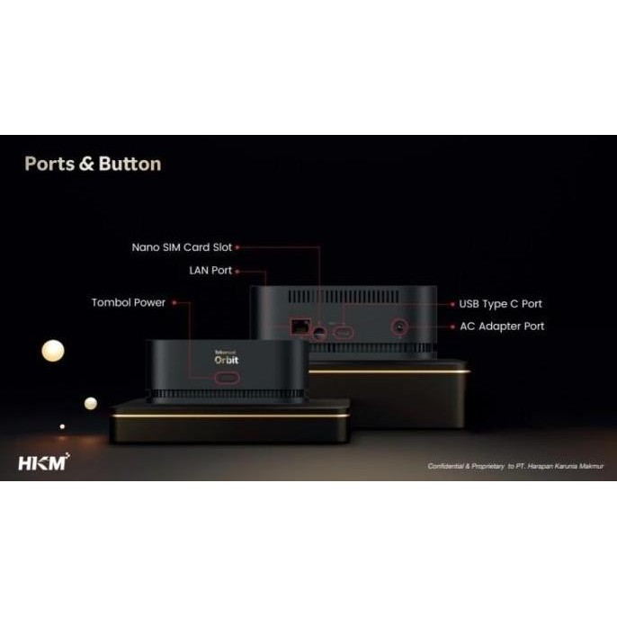 Telkomsel Orbit 5G G1 Modem Wifi 5G & 4Gb Lte Free Kuota 200Gb New Stok