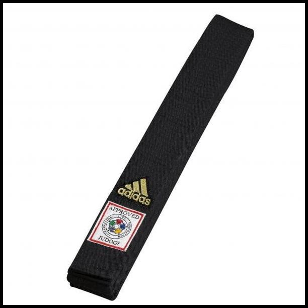Sabuk Hitam Judo Adidas IJF Elite Black Belt