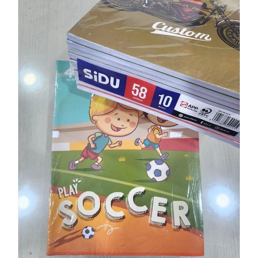 

Buku Tulis Sinar Dunia Sidu Kiky Isi 58 Lembar Arto Bergaris