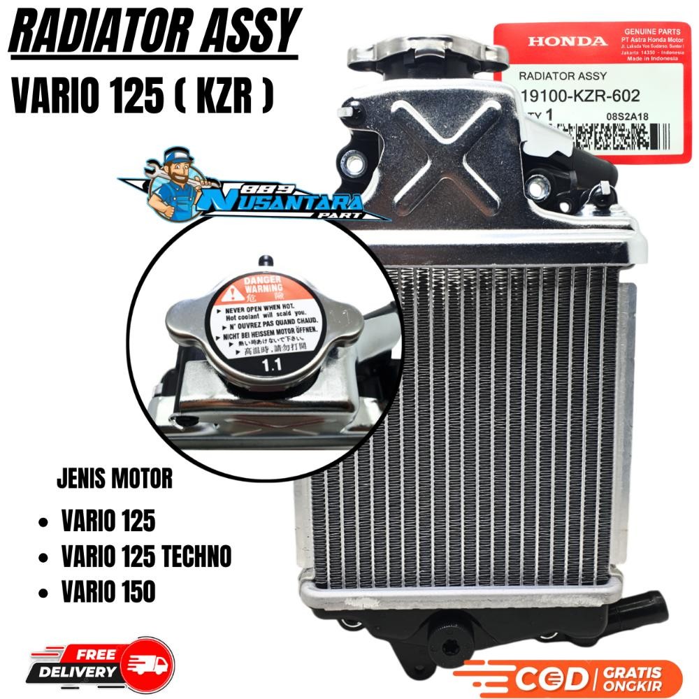 RADIATOR COOLANT ASSY HONDA VARIO 125 VARIO 125 TECHNO VARIO 150 VARIO 125 F1