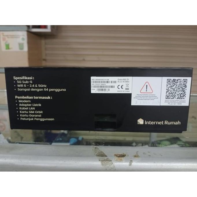 Telkomsel Orbit 5G Z1 Modem Wifi 5G High Speed Free Kuota 200Gb New Stok