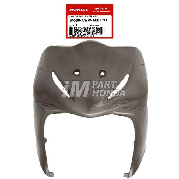 64500-KWW-A00TBR Cover Front Tameng Depan Revo 110 CW 2009 2010 Coklat