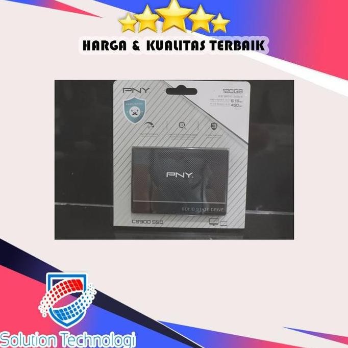 BEBAS ONGKIR - SSD PNY CS900 Series 2,5 in SATA III - 120GB - 120GB