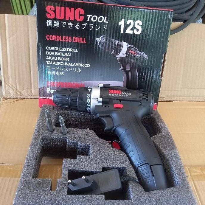 Cordlles Drill 12V - Mesin Bor Cordlles - Cordless 12S Jld Tools