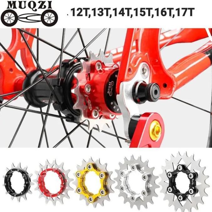 Muqzi COG Single Speed Adaptor Gear Single Speed Sepeda BMX Fixie MTB