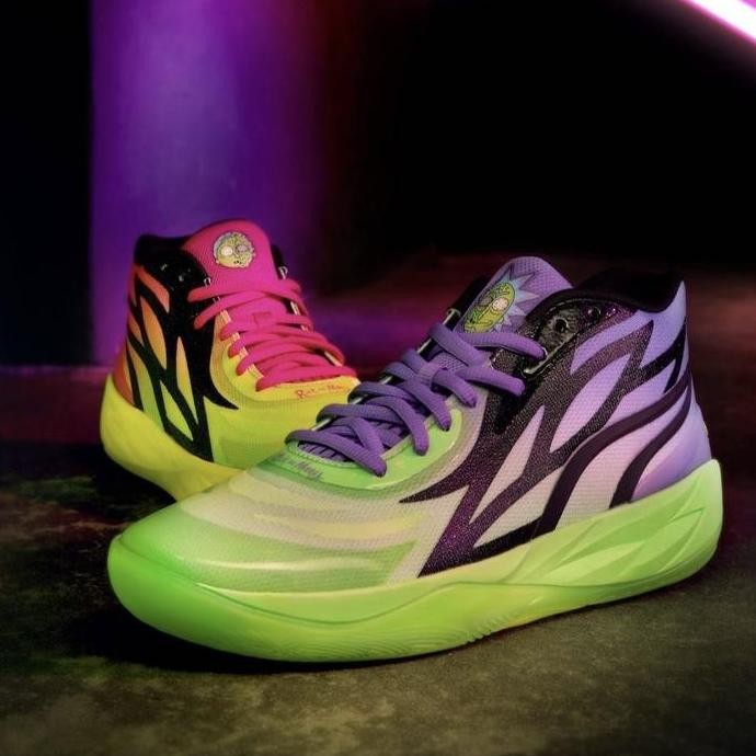 Sepatu Lamelo Ball Mb.02 Rick & Morty