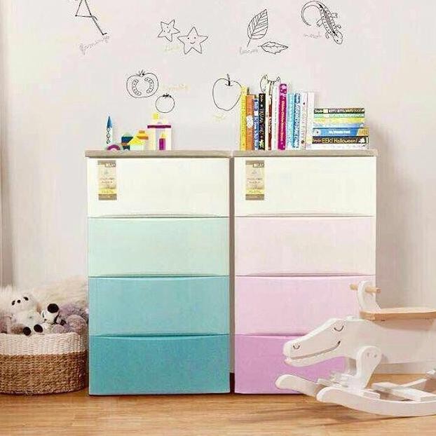 Lemari Plastik Drawer Olymplast