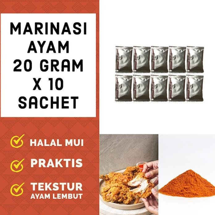 

Marinasi Fried Chicken 10 pack kecil