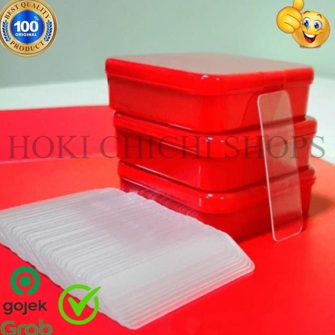 

PEREKAT TAHAN AIR DOUBLE TAPE WASHI ADHESIVE TAPE REUSABLE ISI 60 PCS ORIGINAL CC