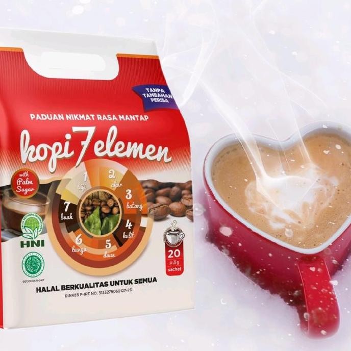 

Kopi 7 Elemen Hni Organik Alami Kualitas Terbaik Harga Termurah