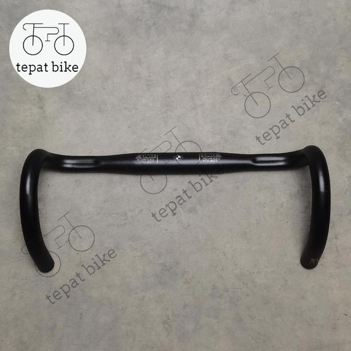 HANDLEBAR DROPBAR ROADBIKE BALAP UNO ALLOY 380MM 400MM 420MM OVERSIZE 31.8MM AERO ORIGINAL DAN TERPE