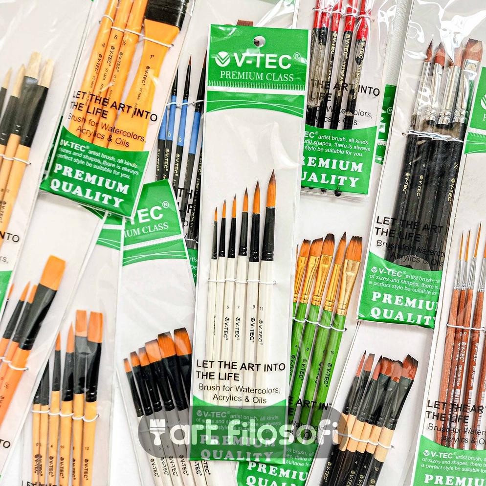 

Sd-67 V-Tec Paint Brush Set | Kuas Lukis Sd-67