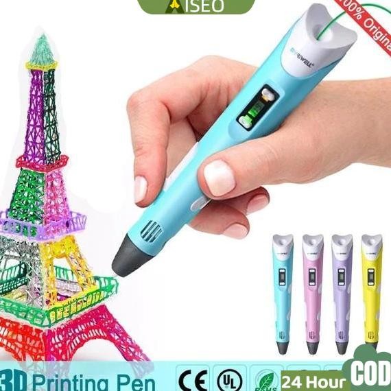

Harga minimum3D Printer Arts Pen Making Doodle Arts/3D Stereoscopic Printing Pen/Mainan anak-anak/Hadiah Hari Anak