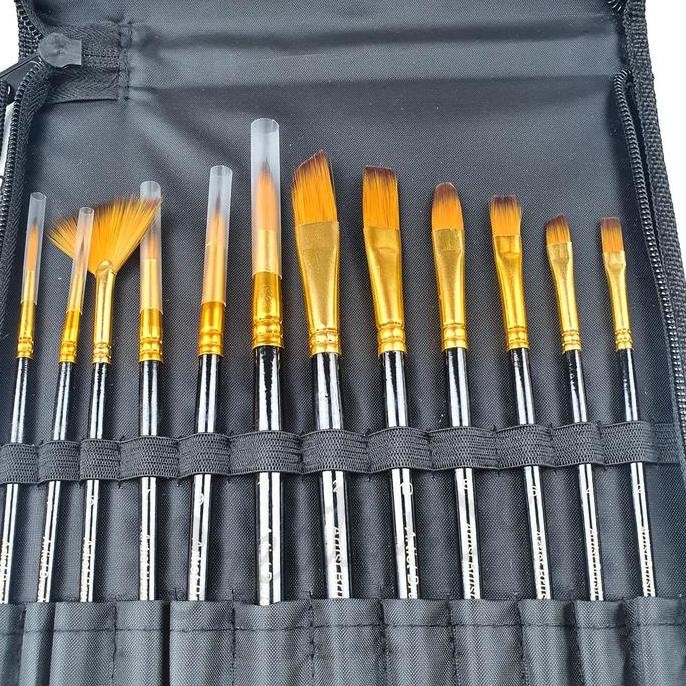 

Promo Giorgione Kuas Lukis 17Pcs Set G-V17 Artist Paint Brush Watercolor Acrylic