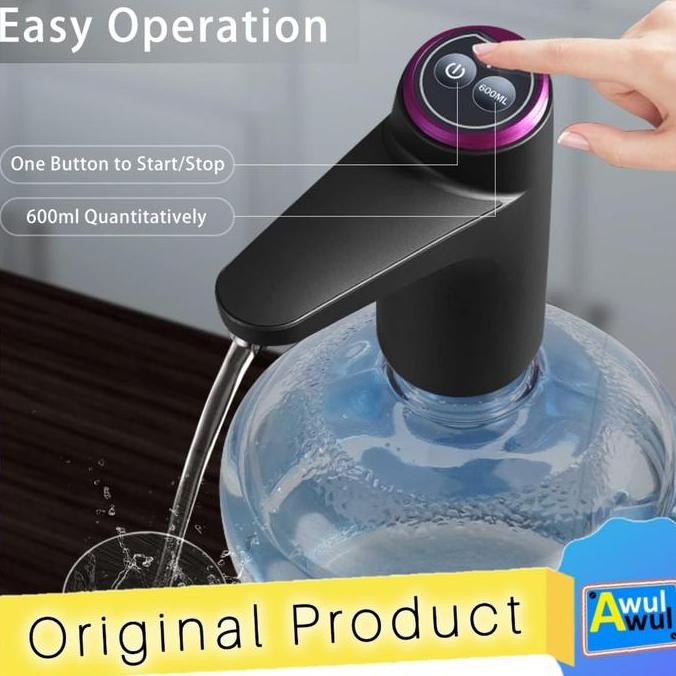 Sale Keran Pompa Galon Elektrik Baterai Rechargeable 1200 Mah