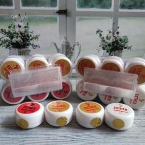 SIAP KIRIM CREAM ESTHER AB BLEACHING & SM WHITENING SIANG MALAM - SKINCARE PEMUTIH WAJAH ALAMI 6 SET