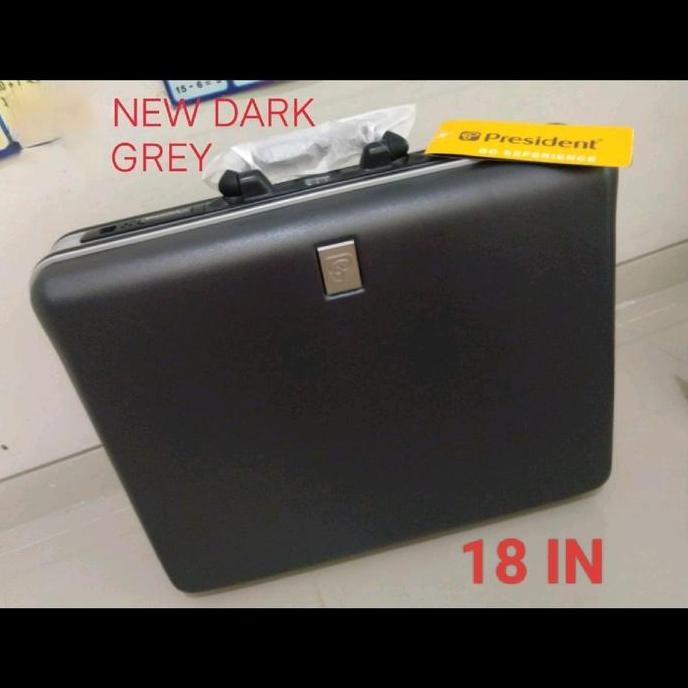 Tersedia Koper Fiber 18 Inch PRESIDENT - Briefcase Dokumen Tahan Air & Banting