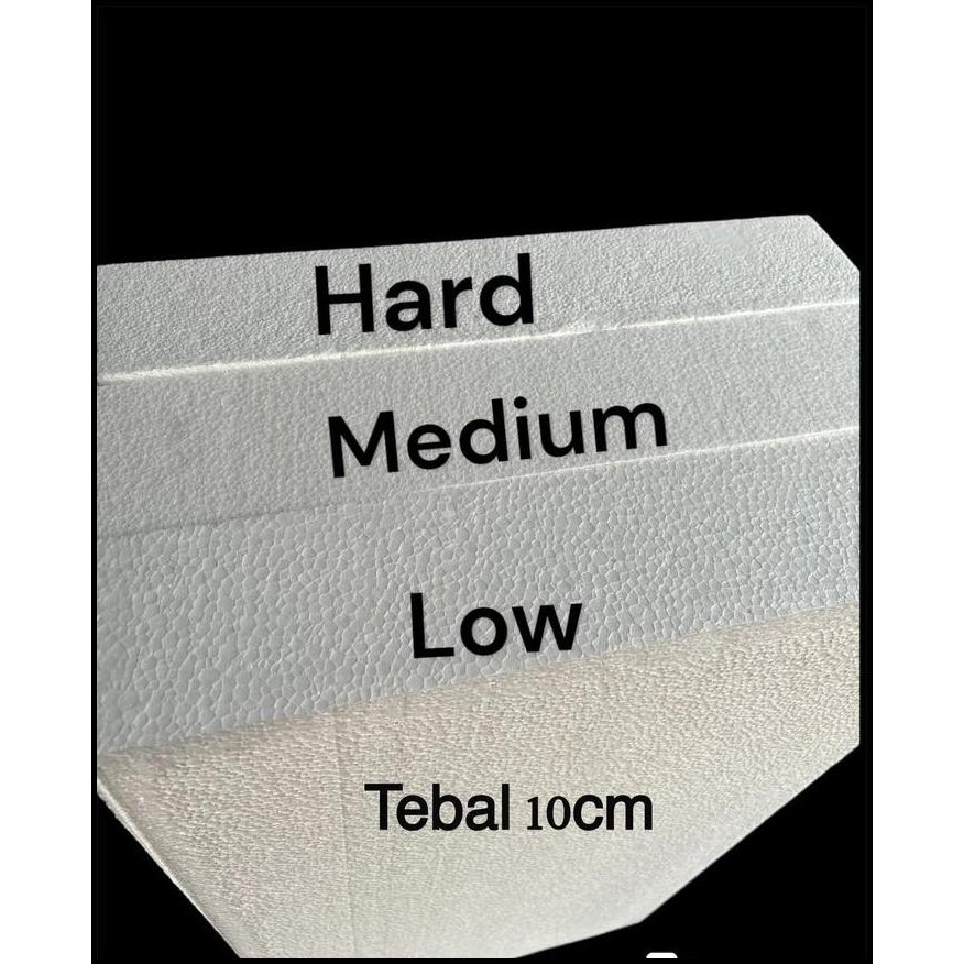 

LEMBARAN STYROFOAM TEBAL 10CM 100CM X 50CM X 10CM LOW MEDIUM HARD