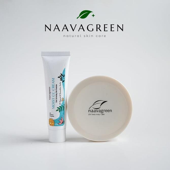 SIAP KIRIM PAKET BEDAK NAAVAGREEN + CC CREAM | SKINCARE DAN MAKEUP NATURAL GLOWING