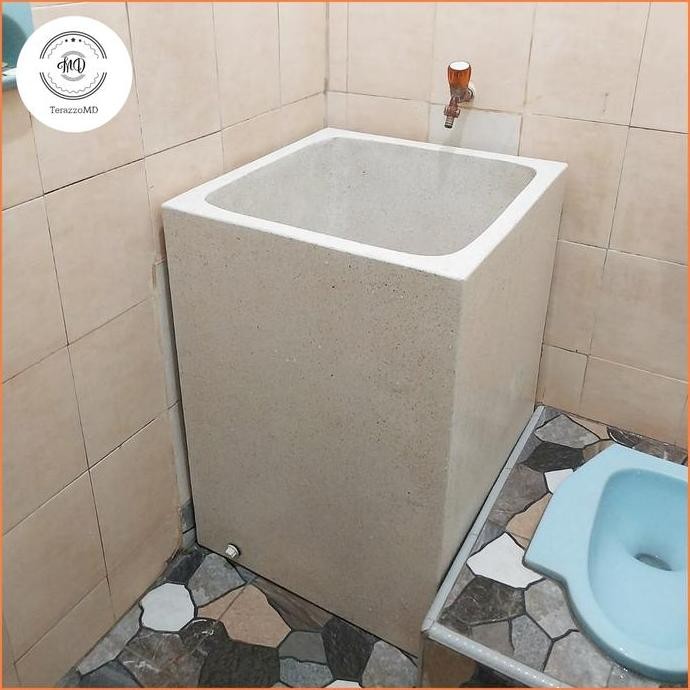Bak mandi kotak teraso | Bak air MURAH