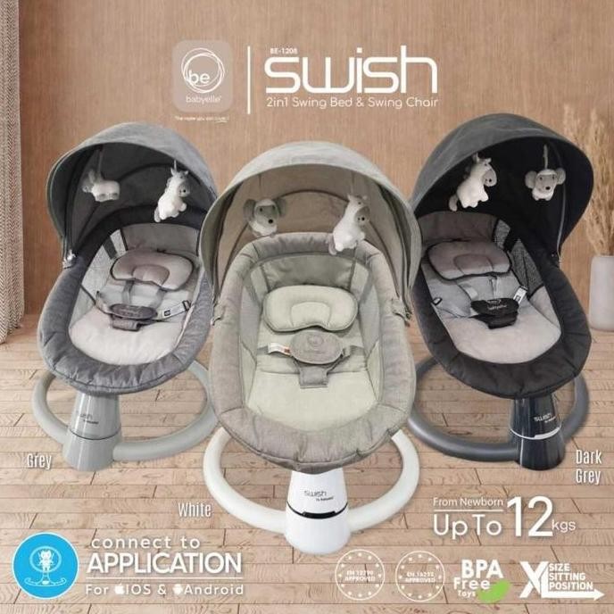 Bouncer Swing Babyelle Cozy / Ayunan Bayi Elektrik