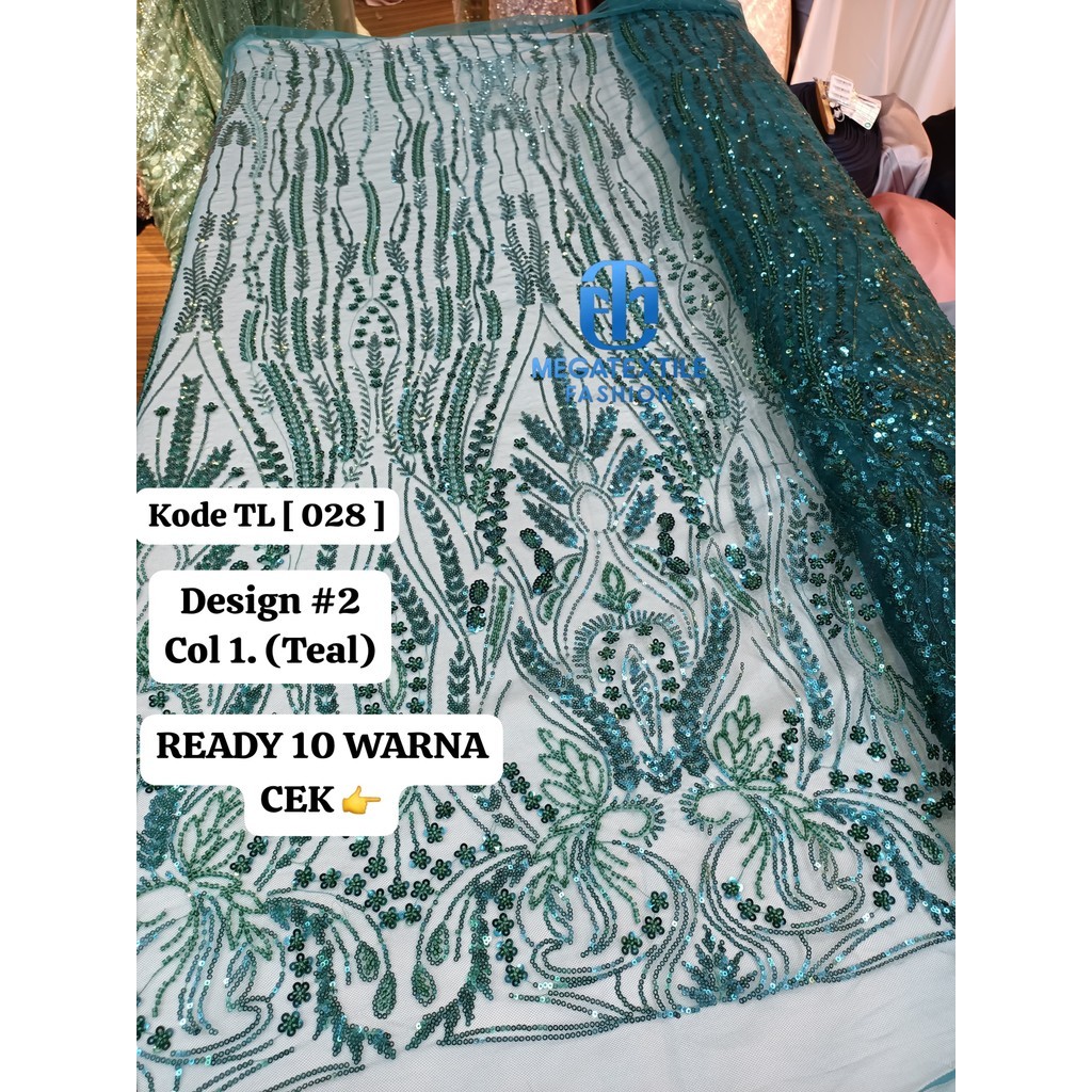 [ 028 ] TILE PAYET BORDIR FULL PAYET || TILE PAYET SULTAN