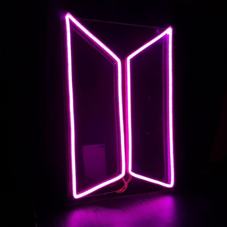 LOGO BTS LED / LAMPU BTS