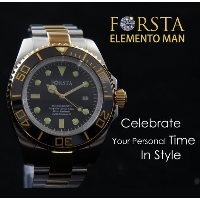 new  Forsta elemento dual tone - jam tangan