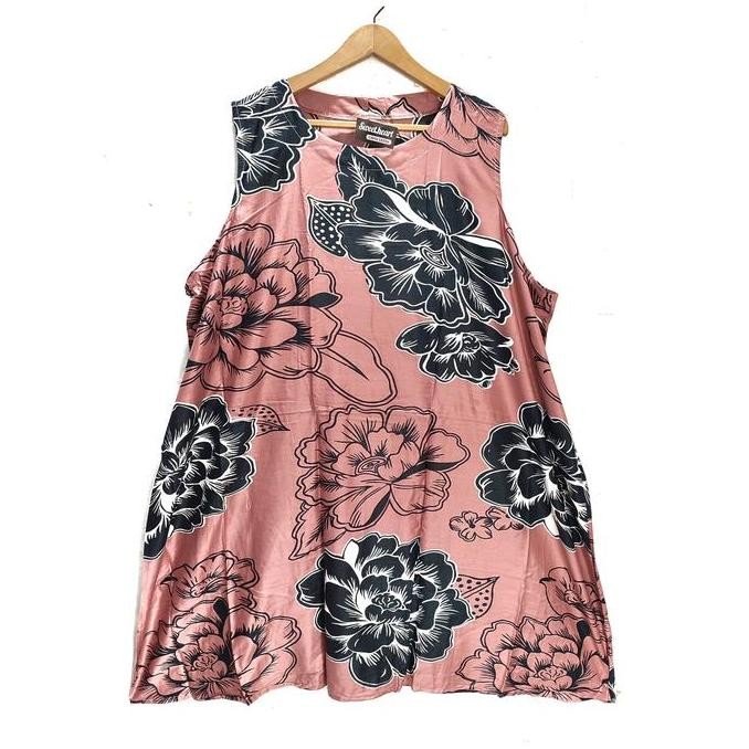 baru DASTER YUKENSI EXTRA JUMBO LD 160 BAJU TIDUR TANPA LENGAN SUPER JUMBO