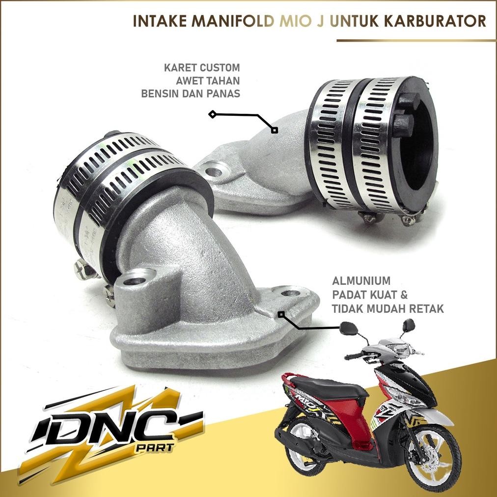 INTAKE MANIFOLD MANIFUL MIO J SOUL GT 115 FI XRIDE 115 FI SOUL 115 FI UNTUK KARBU PE24 PE28 PE32 34