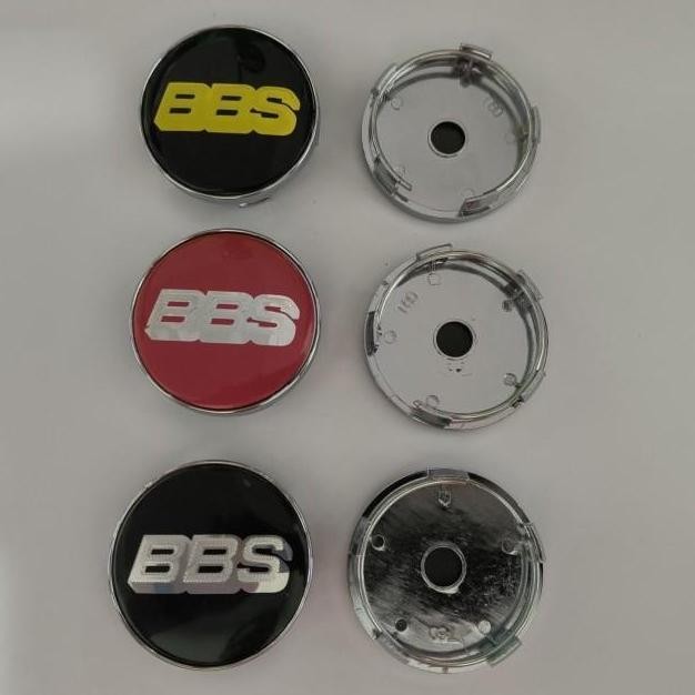 ready Dop emblem Velg Pelak  mobil BBS ukuran 60 mm  6 cm Sedan SUV City Car