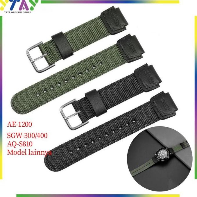 new  Strap Nylon Tali/Jam Kanvas Casio/Tali Kanvas Casio/Tangan Canvas Nylo