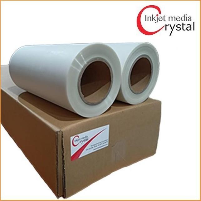

ready stock !!! DTF film single side 75 micron 33cm x 100 mtr