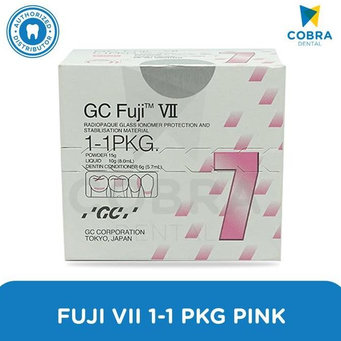 ready stock  Glass Ionomer GC Fuji 7 1-1 PKG