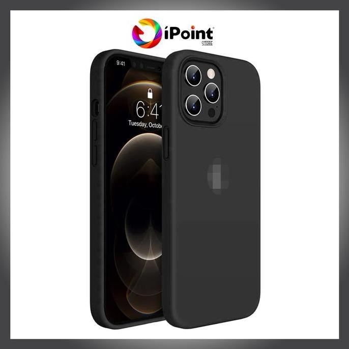 Case iPhone 13 Silicone Jelly Dengan Bludru Non Full