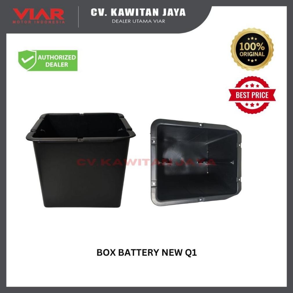 BOX BATTERY VIAR NEW Q1 | TEMPAT BATERAI